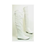 Damen-stiefel-weiss