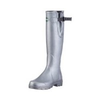 Damen-stiefel-silber