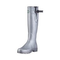 Damen-stiefel-silber