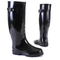 Damen-stiefel-schwarz-gummi