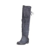 Damen-stiefel-navy