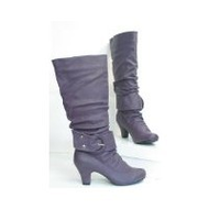 Damen-stiefel-lila