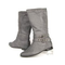 Damen-stiefel-grau-gefuettert