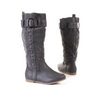 Damen-stiefel-grau-synthetik