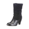 Damen-stiefel-blau-glattleder