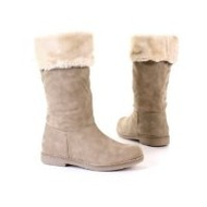 Damen-stiefel-beige-leder