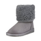 Red-damen-stiefel-grau