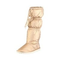 Flip-flop-damen-stiefel-gold