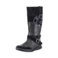 Dockers-damen-stiefel-schwarz