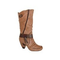 Damenstiefel-cognac