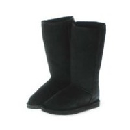 Damenstiefel-schwarz-fell