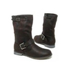 Damenstiefel-braun-gefuettert