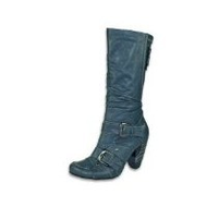 Mustang-damenstiefel-petrol