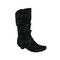 Mustang-damenstiefel-schwarz