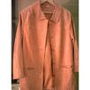 Wildleder-jacke-orange