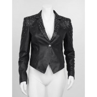 Alba-moda-leder-blazer