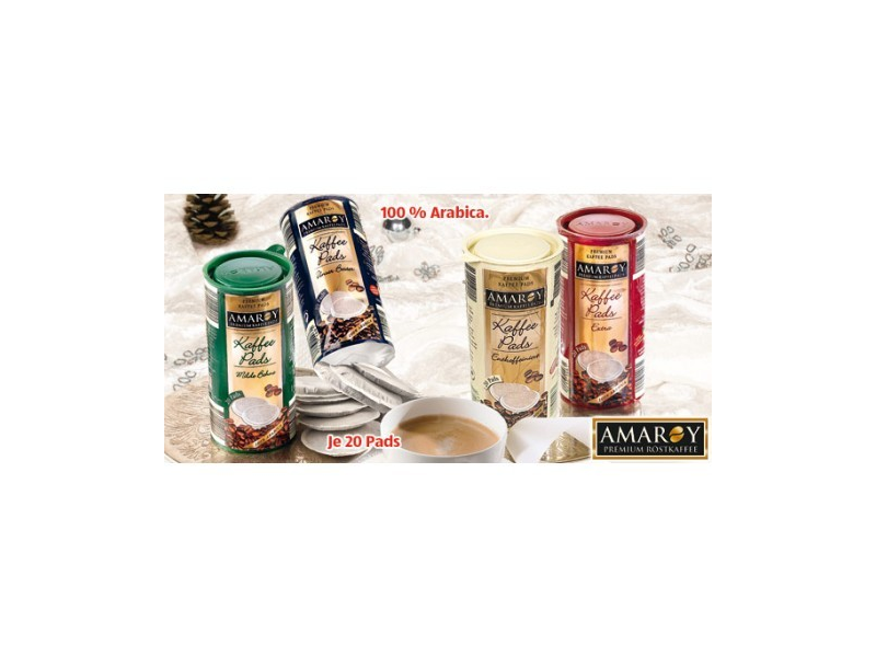 Amaroy Premium- Kaffee- Pads Extra Testberichte bei yopi.de