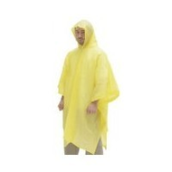 Regenponcho-gelb