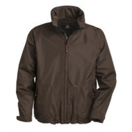 Damen-regenjacke-braun