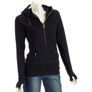 Damen-hoody-black-groesse-l