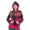 Damen-kapuzenpullover-pink