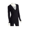 Damen-v-pullover-schwarz