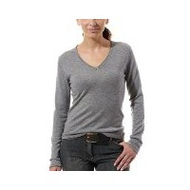 Damen-v-pullover-grau