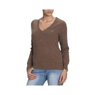 Damen-v-pullover-braun