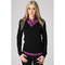Damen-v-pullover-black