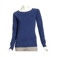 Women-pullover-blau