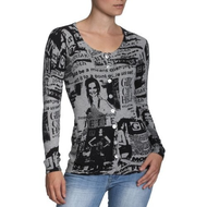 Damen-pullover-print