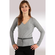 Damen-pullover-silber
