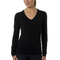 Damen-pullover-schwarz-v-neck