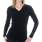 Damen-pullover-schwarz-stretch