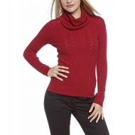 Damen-pullover-rot-viskose