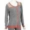 Damen-pullover-melange-groesse-l