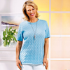 Damen-pullover-hellblau