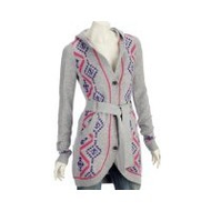 Damen-pullover-grey-hooded