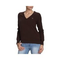 Damen-pullover-braun-lambswool