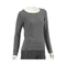 Oui-damen-pullover-grey