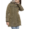 Damen-parka-polyester