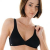 Bustier-schwarz-microfaser