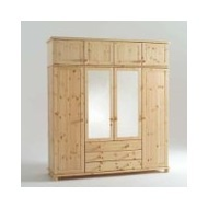 Kleiderschrank-natur-massiv