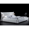 Bett-weiss-leder