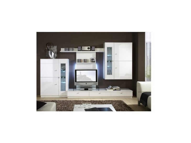 Anbauwand weiß hochglanz - Preise und Testberichte bei yopi.de