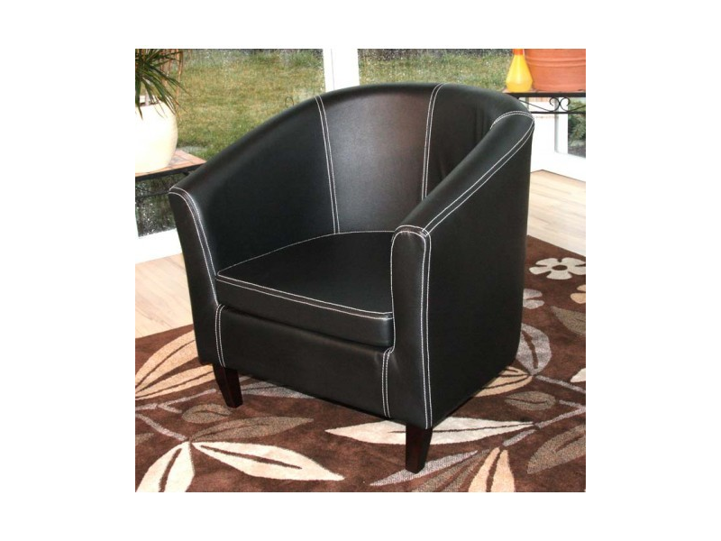 Lounge Sessel schwarz Leder - Preise und Testberichte bei yopi.de