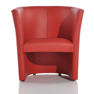 Delife-lounge-sessel-rot