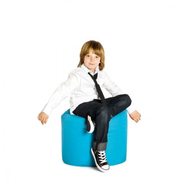 Sitzhocker-blau