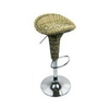 Hocker-braun-rattan
