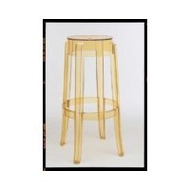 Kartell-hocker-gelb